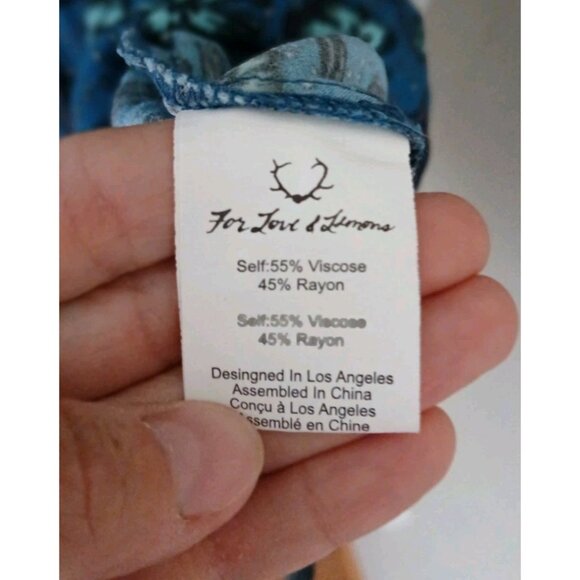 For Love & Lemons Bell Sleeve Mini Dress - Picture 9 of 13